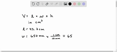 calculate-the-volume-as-cm3-of-a-rectangle-with-length-432-cm-width-650-mm-and-height-0004km-87591
