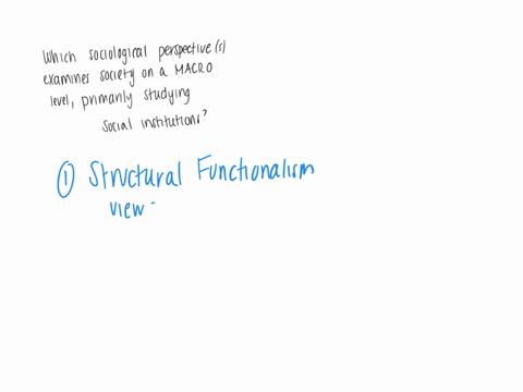 which-sociological-perspectives-examine-society-on-a-macro-level-primarily-studying-social-institutions