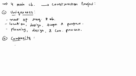 describe-the-four-main-characteristics-associated-with-a-construction-project