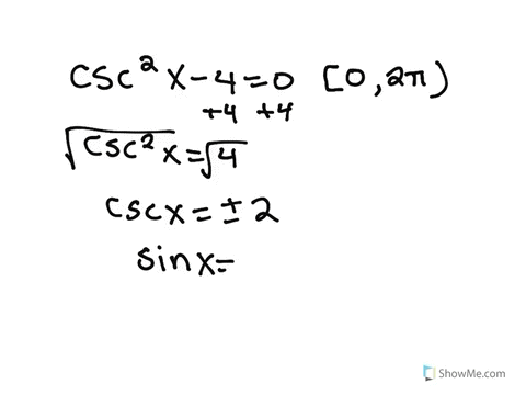 find-all-exact-solutions-on-the-interval-0-x-2-enter-your-answers-as-a-comma-separated-list-csc2x-4-0-48996