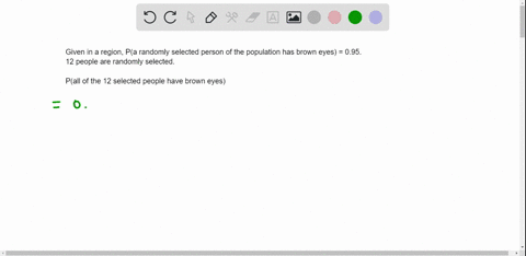 Probability Regions In a region there is a 095 probability chance that a...