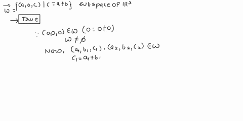 true-or-false-the-following-set-forms-a-subspace-of-r-3-a-b-c-c-a-b-a-true-b-false-63066