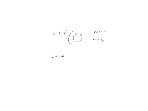 calculate-the-angular-momentum-of-a-2-kg-cylinder-pulley-with-radius-01-m-that-rotates-at-a-constant-angular-speed-of-2-rads-89984