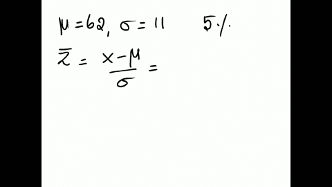 1-the-scores-on-a-university-examination-are-normally-distributed-with-a-mean-of-62-and-a-standard-deviation-of-11-if-the-bottom-5-of-the-students-will-fail-the-course-what-is-the-lowest-mar-14189