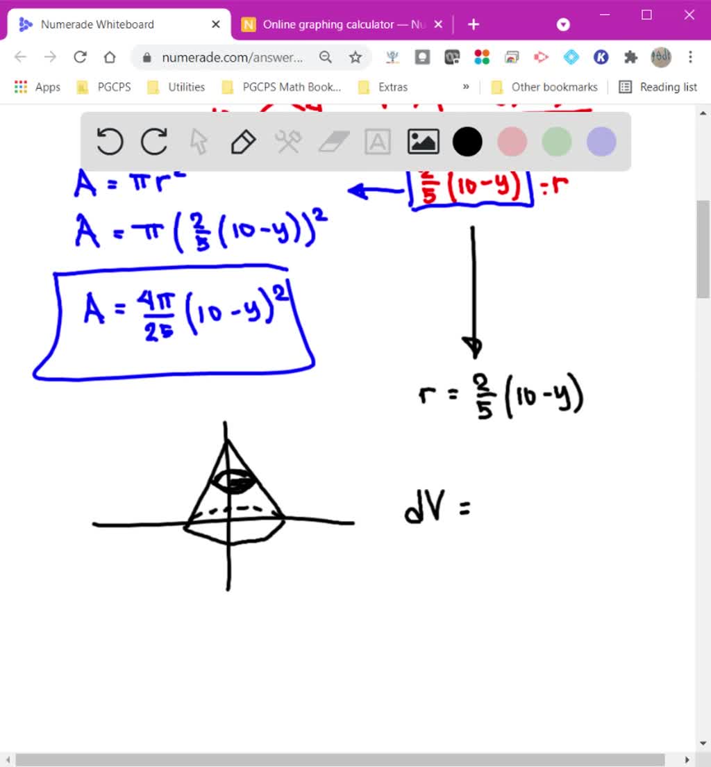 solved-let-v-be-the-volume-of-a-right-circular-cone-of-height-10-whose