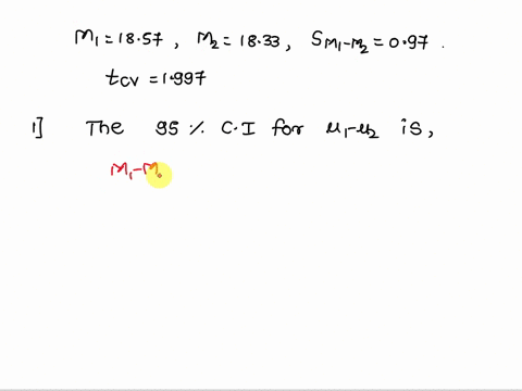 using-the-results-below-m1-1857-m2-1833-sm1m2-097-tcv-1997-1-calculate-a-95-confidence-interval-estimating-the-true-difference-between-the-population-means-write-the-final-answer-in-brackets-46607
