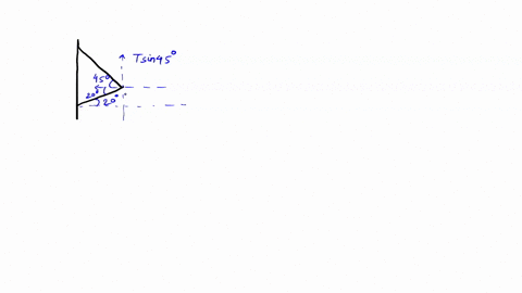 2-the-uniform-boom-shown-below-weighs-300-n-and-ithe-object-hanging-from-its-right-end-weighs-400-n-the-boom-is-supported-by-light-cable-and-by-hinge-at-the-wall-calculate-the-tension-in-the-93858