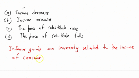 inferior-goods-are-those-for-which-demand-increases-as-a-income-decreases-obincome-increases-cthe-price-of-a-substitute-rises-od-the-price-of-a-substitute-falls-24965