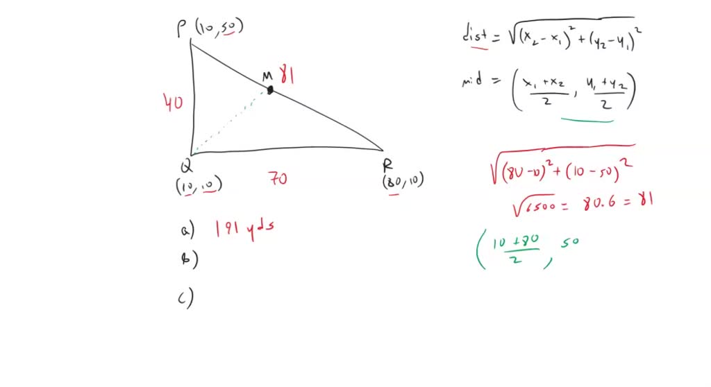 SOLVED: 38: PROBLEM SOLVING A path goes around a triangular park; as ...