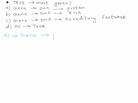 which-of-the-following-is-true-for-most-genes-multiple-choice-gene-is-a-dna-sequence-that-encodes-instructions-for-a-protein-a-gene-is-a-dna-sequence-that-encodes-instructions-for-a-rna-a-ge-16779