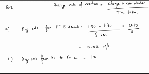 a-what-is-the-average-rate-of-this-reaction-in-the-first-5-seconds-2-2-be-be-200-190-m-180-170-of-160-150-oncentration-140-130-120-110-100-b-what-is-the-average-rate-of-this-reaction-from-50-99404