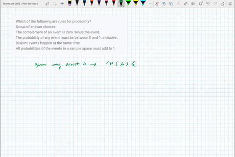 which-of-the-following-are-rules-for-probability-group-of-answer-choices-the-complement-of-an-event-is-zero-minus-the-event-the-probability-of-any-event-must-be-between-0-and-1-inclusive-dis-36718