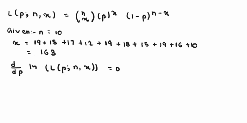 9-let-1918-171219-181519-1610-be-random-sample-of-size-10-from-ybinomial25p-find-an-mle-of-success-probability-p-find-the-estimated-variance-of-mle-of-p-find-95-wald-confidence-interval-for-35784