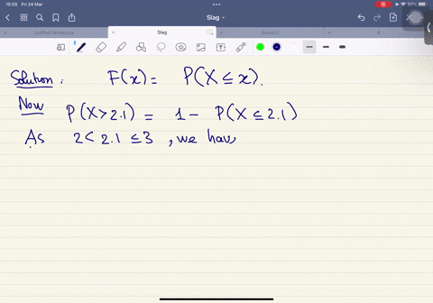 question-consider-a-random-variable-x-with-cumulative-distribution-fx-given-by-for-x-0-4x-for-0-x-2-fc-4-z1-1-for-2-x-3-for-x-3-calculate-px-21-give-your-answer-to-four-decimal-places-provid-10367