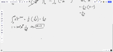 consider-an-electron-with-normalized-wave-function-defined-as-x-0-and-0-for-x-0-mavaxe-show-that-m2-for-what-value-of-x-does-px-loxl-is-at-peak-calculate-what-is-the-probability-of-finding-t-49625