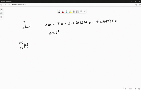 calculate-the-total-binding-energy-and-the-binding-energy-per-nucleon-for-li-3-7-and-pt-78-195-use-appendix-b