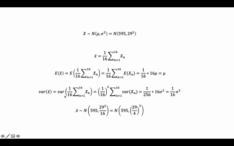 a-particular-fruits-weights-are-normally-distributed-with-a-mean-of-595-grams-and-a-standard-deviation-of-29-grams-if-you-pick-16-fruits-at-random-then-3-of-the-time-their-mean-weight-will-be-greater-