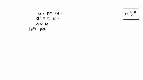 the-mean-weight-of-10-year-old-boys-is-85-pounds-the-standard-deviation-is-12-pounds-the-distribution-of-scores-is-normal-under-30-what-is-the-90uh-percentile-29766