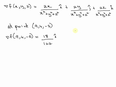 find-the-maximum-rate-of-change-of-f-at-the-given-point-and-the-direction-in-which-it-occurs-fx-y-z-x2-y2-z2-9-4-5-15354