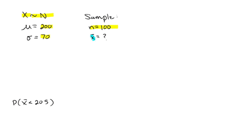 please-tell-me-how-to-solve-in-excel-purchase-amounts-in-a-store-are-normally-distributed-with-a-mean-of-200-and-a-standard-deviation-of-70-if-we-take-a-sample-of-100-purchase-what-is-the-pr-72198