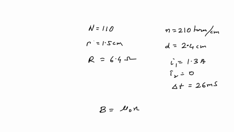 in-the-figure-a-110-turn-coil-of-radius-15-mathrmcm-and-resistance-64-omega-is-coaxial-with-a-solenoid-of-210-turns-mathrmcm-and-diameter-24-mathrmcm-the-solenoid-current-drops-from-13-a-to-zero-in-ti