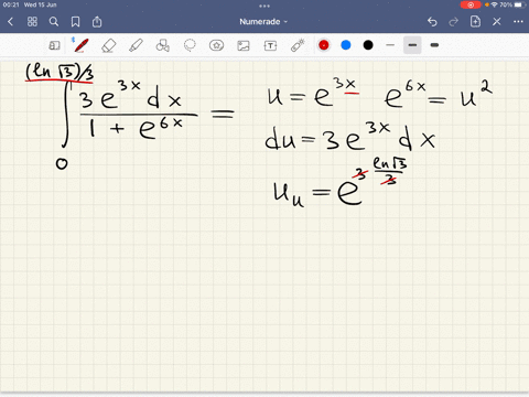use-the-substitution-formula-to-evaluate-the-integral-in-433-3-e3x-dx-1-e6x-3-14849