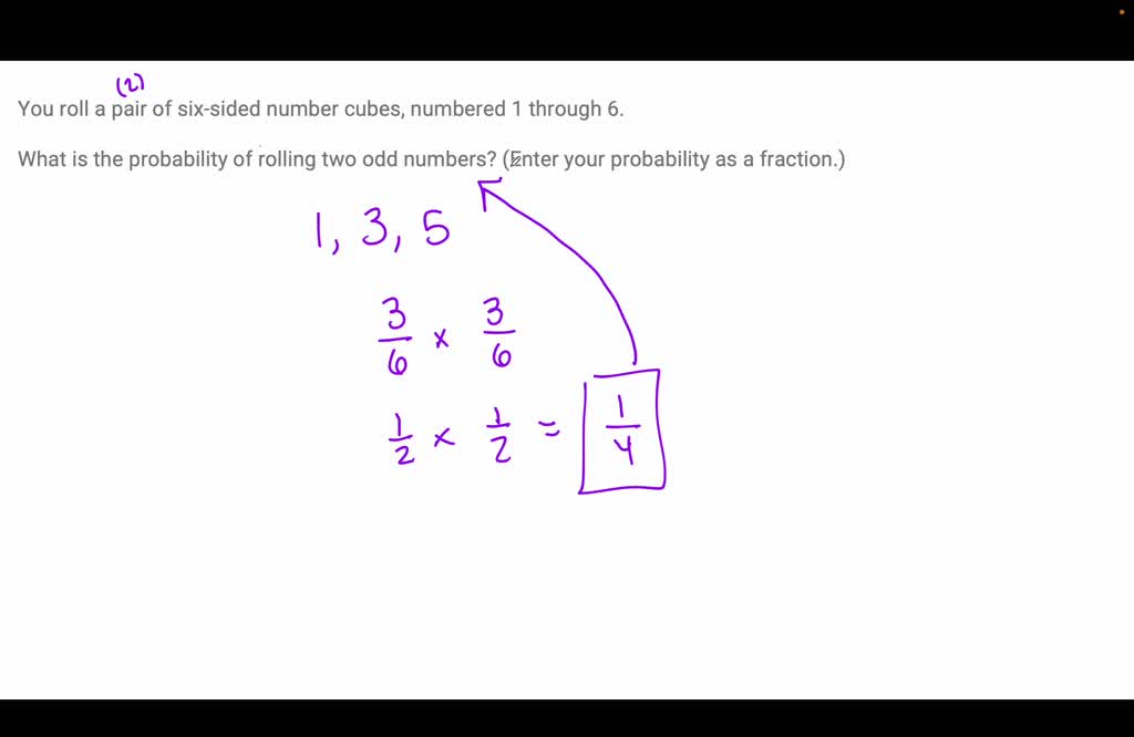 solved-when-trying-to-find-the-probability-of-rolling-the-number-2-on