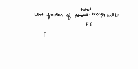 at-an-instant-when-the-displacement-is-equal-to-a2-what-fraction-of-the-total-energy-of-the-system-is-potential-71418