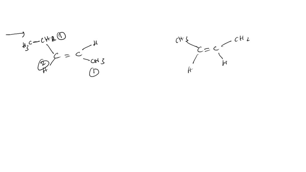 Solved 34 Are The Two Compounds Shown Below Best Described As Cis Trans Isomers