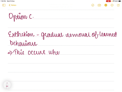 extinction-occurs-when-_____-a-the-conditioned-stimulus-is-presented-repeatedly-without-being-paired-46771
