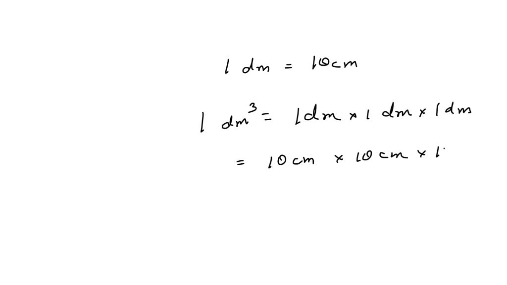 1 decimetre outlet is equal to