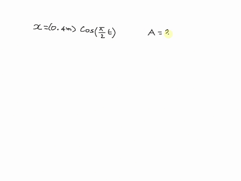 the-position-of-a-simple-harmonic-oscillator-is-given-by-x-04-m-coszt-where-t-is-in-seconds-and-m-stands-for-meters-what-is-the-amplitude-of-the-motion-54958