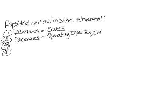 which-of-the-following-is-reported-on-the-income-statement