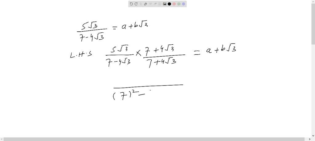 how to find out the value of root 7