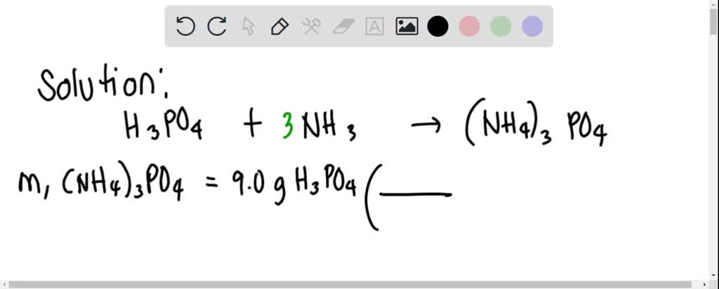 SOLVED: ammonium phosphate((NH4)3PO4) is an important ingredient in ...