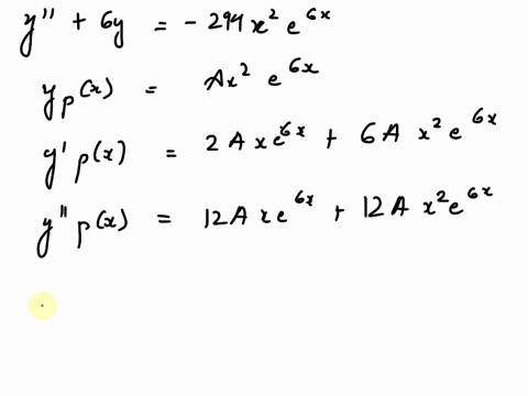 solve-the-given-differential-equation-by-undetermined-coefficients-y6y-294x2e6x-yx-97606