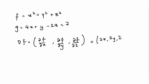 find-the-extremum-of-fxy-subject-to-the-given-constraint-and-state-whether-it-is-a-maximum-or-a-minimum-fxyz-x2-y2-z2-4xy-2z-7-81336