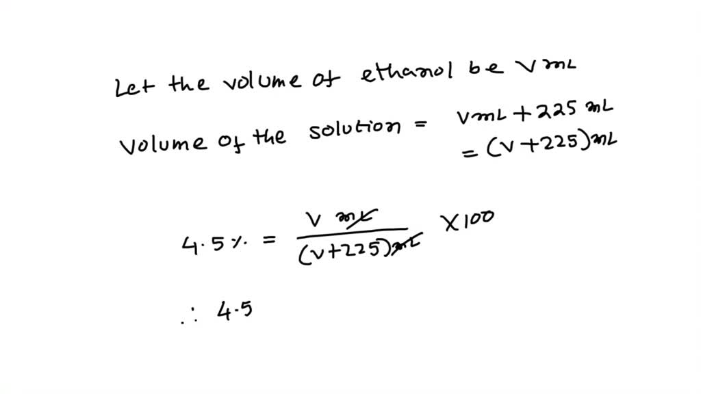 SOLVED The density of ethanol is 0.789 g/mL. How many grams of ethanol