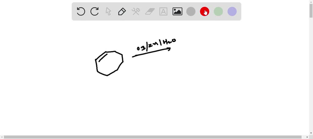 Draw The Ozonolysis Product Of Cyclooctene