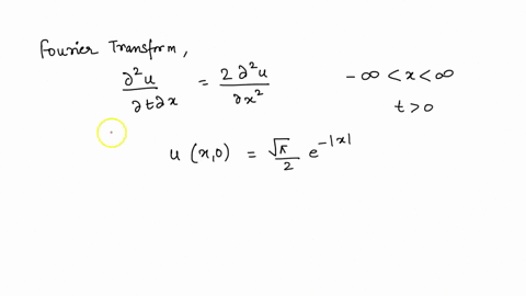 question-2-fourier-transform-solution-of-a-pde-use-the-fourier-transform-to-find-the-solution-of-the-equation-02u-02u-3-2-otdx-tx2-with-c-0-t-0-and-tt-uw0-e-izl-2-remember-to-check-your-answ-29491