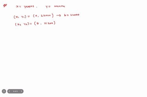 question-8-1-point-listen-restaurant-equipment-initially-worth-22000-has-depreciated-to-16200-eight-years-later-find-a-linear-function-that-describes-how-the-value-of-the-equipment-depends-o-92115
