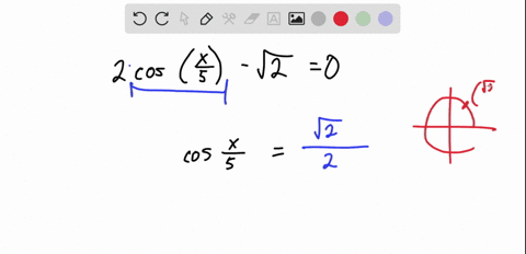 solve-the-multiple-angle-equation-enter-your-answers-as-a-comma-separated-list-use-n-as-an-integer-constant-enter-your-response-in-radians-2-cos-x5-square-root-20-70419