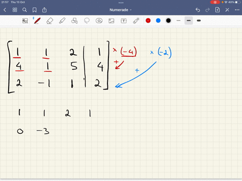 use-gauss-jordan-elimination-to-transform-the-augmented-matrix-of-the-following-system-to-rref-then-use-the-nonhomoge-neous-principle-to-write-the-solution-of-the-linear-system-in-the-form-x-13952