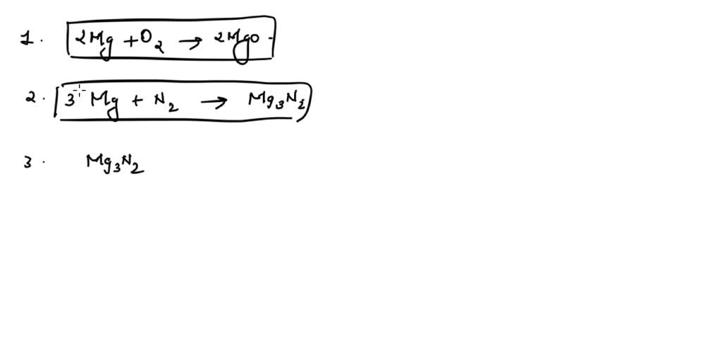 SOLVED Write correctly balanced chemical equations for the following