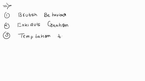 study-guide-1b-gilgamesh-what-is-one-example-of-gilgameshs-rather-brutish-behavior-why-do-the-gods-create-enkidu-who-tempts-enkidu-to-leave-the-wild-and-his-animal-friends-describe-the-relat-22509