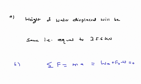 a-boat-floating-in-fresh-water-displaces-water-weighing-356-kn-a-what-is-the-weight-of-the-water-this-boat-displaces-when-floating-in-salt-water-of-density-110-x-103-kgm3-b-what-is-the-diffe-38438