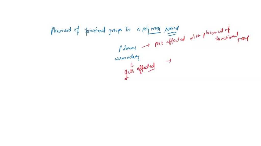 Question 16 (4 points) The type and placement of functional groups ...