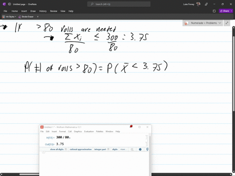 4_-a-fair-six-sided-die-is-repeatedly-rolled-until-the-total-sum-of-all-rolls-exceeds-300-use-the-central-limit-theorem-to-approximate-the-probability-that-at-least-80-rolls-are-necessary-hi-94882