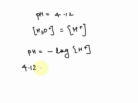 what-is-the-hydronium-ion-concentration-in-a-solution-of-ph-412-12848