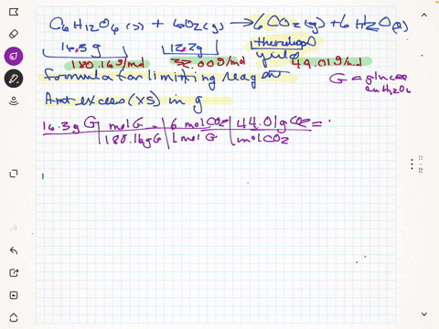 for-the-following-reaction-163-grams-of-glucose-c6h12o6-are-allowed-to-react-with-122-grams-of-oxygen-gas-glucose-c6h12o6-s-oxygen-g-carbon-dioxide-g-water-l-what-is-the-maximum-amount-of-ca-49794